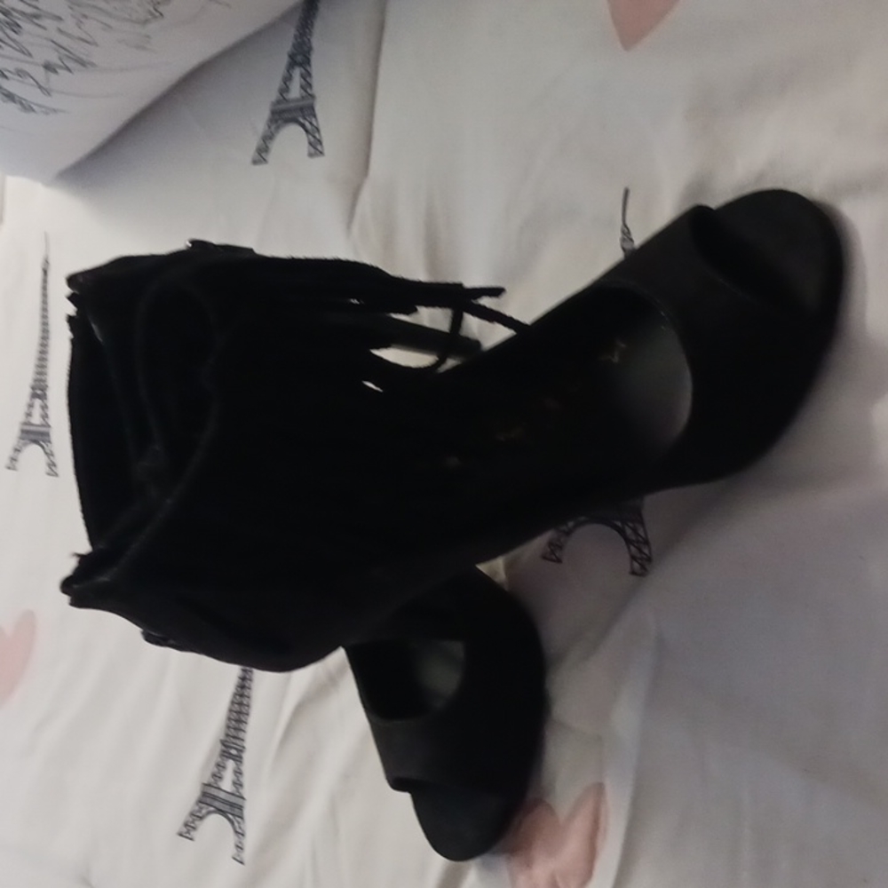 Black heels